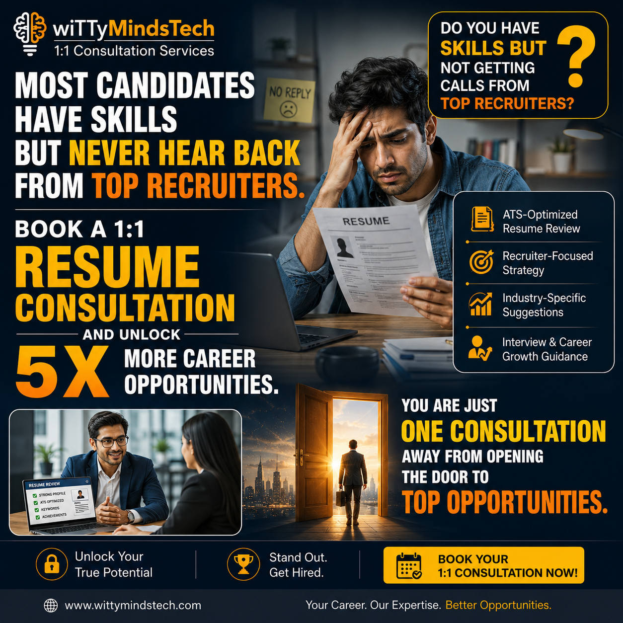 Resume visibility consultation